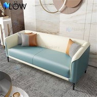 Sofa HDB Simple Sofa Set Solid Wood Frame 2 Seater Sofa Waterproof Fabric Sofa 3 Seater  muzhiyufeng