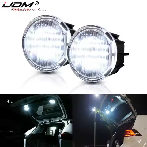 2pc LED Cargo Trunk Lift Gate LED Lamp White Led For Jeep Commander Grand Cherokee Chrysler PT Cruis
