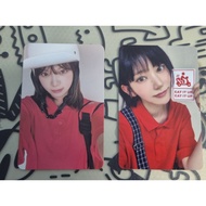 LE SSERAFIM SAKURA CHAEWON PHOTOCARD SPAGHETTI POB