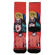 No. F146 FULLPRINT Socks with YEAH Motif (FC)