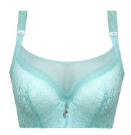 🇲🇾STOCK KL FELLO Women Plus Size Seamless (CDE) Thin Cup Push Up Deep V Comfortable Wired Dawai Besi