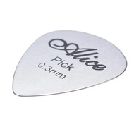 3pcs Alice Stainless Steel 0.3 mm Guitar Picks Pick Guitar