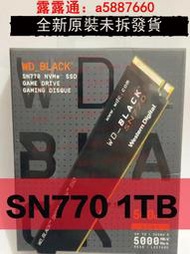 WD/西部數據 250G 500G 1TB M.2 NVMe固態硬盤SSD Pcie SN570 770