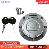Zystar Xe Máy bình xăng Mũ Bìa khóa với chìa khóa hợp kim nhôm phù hợp với YAMAHA fzr1000 fz8 xj600s