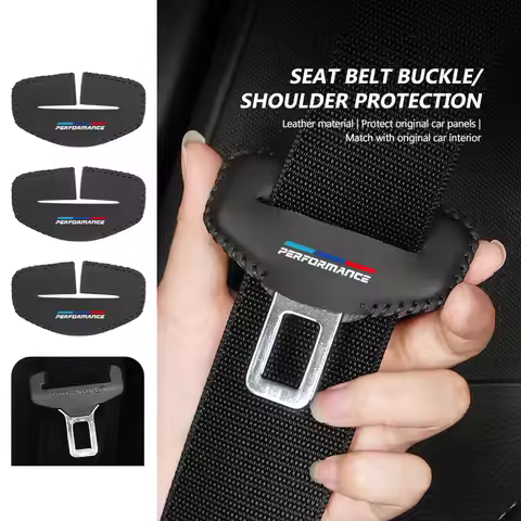 For BMW 1/2PCS Car Seat Belt Cover Shoulder Protector Cushion Pad Interior Accessories X1 X3 X4 X5 X