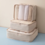 [SG] 3PCS Packing Cube Travel Luggage Organiser Space Saving Storage Organiser Cube Travel Essential