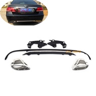 For Mercedes Benz W212 diffuser E300 look rear bumper diffuser bodykit classic version 2013 2014 201