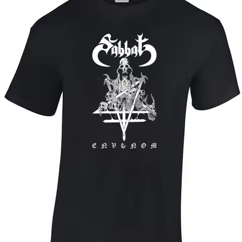 SABBAT Envenom T-shirt abigail metalucifer desaster black thrash barbatos