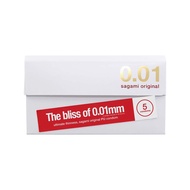 Sagami Original 0.01 5's Pack PU Condom
