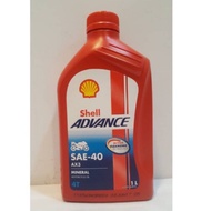 Shell Advance SAE40 4T- Minyak hitam - engine oil