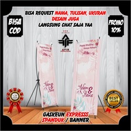 Spanduk Banner Backdrop Wedding Banner Pernikahan Spanduk Backdrop Nikah Wedding Custom