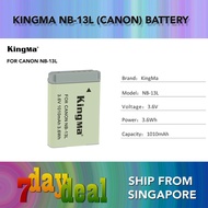 Canon NB-13L Li-Ion Battery (KingMa Brand NB13L For Canon G1X G5X G7X G7X G9X SX720 SX620 II III)