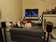 Bowers & Wilkins Formation 家庭影院  2x Formation Flex （連腳架）,1x Formation Bass, 1x Formation bar