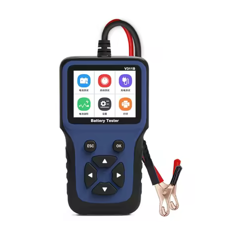 100-2000 CCA V311B 12V Car Battery Tester Load Tester Digital Battery Analyzer Automotive Alternator