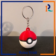 GANTUNGAN Pokeball Clicker Monster Clicky Keyboard Switch Keychain FidgetKeychain