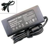 อะแดปเตอร์ชาร์จไฟ AC 90W สำหรับ Samsung- NP350V5C-T01US NP355E5C-A01US และสายไฟ