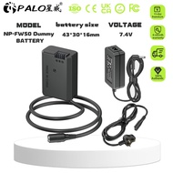 PALO NP-FW50 Dummy Battery(43*30*16)MM 7.4V for a6500 a6300 a6000 a3000 7R a7