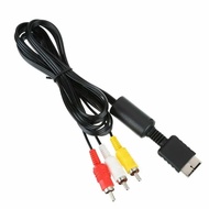 High Quality New Arrival Audio Video AV Cable Cord Wire To 3 RCA TV Lead For Sony For Playstation PS1 PS2 For PS3 Console Cable Cables