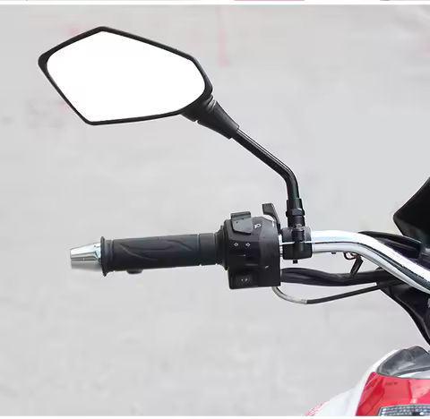 Motorcycle Mirror 8 10MM Retrovisor Moto Accessories For bmw g 310 gs bajaj dominar 400 yamaha yz450