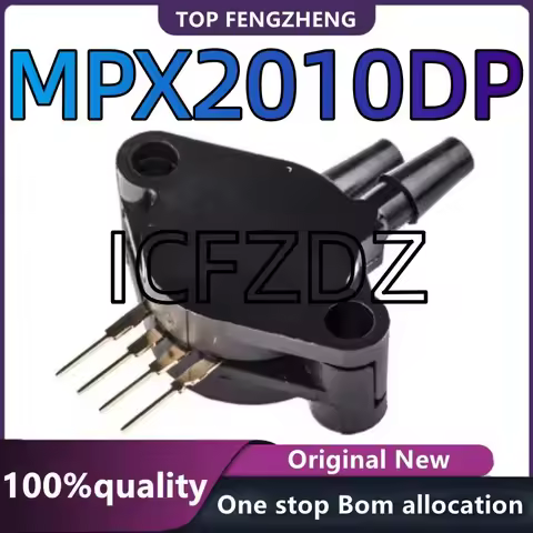 100%Original New SMD MPX2010DP MPX2010D MPX2010 Package SIP-4 Transmitter Pressure Sensor Chip in st