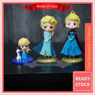 [Ready Stock] Frozen Princess Elsa Cake Topper Kek Topper Patung Frozen
