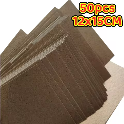 50pcs 12x15CM microwave Mica Sheets for Panasonic LG Samsung microwave oven replacement Mica plate