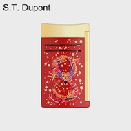 S.T.Dupont 都彭 MAXIJET系列 打火機 龍 勃根地紅/黑 20176/20177 勃根地紅/金