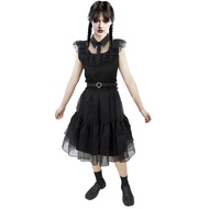 Halloween Costume - Addams Family Wednesday Female School Uniform