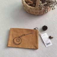 日本 north object de petit 啡色棉布 收納袋