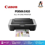 [CANON MY] - Canon Pixma E410 All In One Ink Efficient Printer - Print/Scan/Copy - 3 years official 