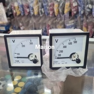 Panel Meter Voltmeter FORT FT-72 300V dan 500V