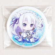 Re:Zero Glitter Chibi Can Badge Emilia