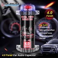 High Performance Car Audio Power Capacitor【CO-410 4.0 Farad / AD-90N 9.0F】with Light Digital Display