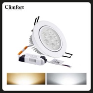 7W LED Downlight LED Recessed Down Light Ceiling Room Round Downlight
