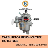 CARBURETOR FOR MESIN RUMPUT MITSUBISHI TB33 TL33 TU33