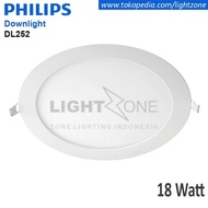 READY|| Lampu Downlight LED Philips DL252 18W Downlight Super Slim