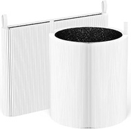 ClearBreeze 2 Pack 511 Replacement Filter Compatible with Blueair Blue Pure 511 Air Cleaner Purifier, H13 True HEPA Filters with Particle and Activated Carbon Replacement Filter