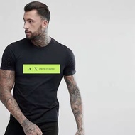 Original Emporio Armani EA7 T shirt classic logo logo Lycra pure cotton casual business short sleeve