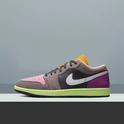 Nike Air Jordan 1 Low Unisex Basketball Shoes Lightweight Cushioning Performance Sneakers HQ2010-005