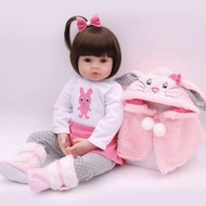 boneka silikon full body doll reborn