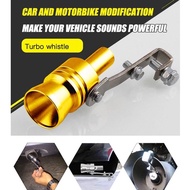 Car Universal Turbo Whistle Exhaust Pipe Turbo Sound Blow-Off Valve Fake Turbo Sound Motorcycle Turbo Tail Whistle