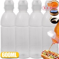 [3-5 DAYS DELIVERY]1/3/5PCS Large Capacity Oil Bottle PP Material Transparent Kitchen Container, Lea
