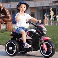 มอเตอร์ไซค์ไฟฟ้าสำหรับเด็ก,จักรยานสามล้อสำหรับผู้ชายและผู้หญิงอายุ2-5ปีขวดสเปรย์เด็กรถของเล่นสามารถนั่งได้