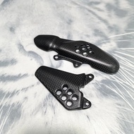 NEW For MV AGUSTA Brutale 1000 RR RS RUSH 2022-2024 Carbon Fiber Heel Plates Matte Accessories