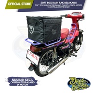 Soft Box Rak Kain Belakang Cargo Honda C70 Supercup C700 C800 Astrea 800 Star Grand Impressa Legenda