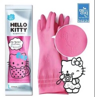 韓國製Hello Kitty橡膠手套