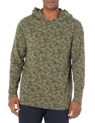 PGA TOUR Men's Luxe Wr Touch Camo Print Hoodie Base Layer
