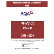 AQA Past Year Papers PHYSICS  (9703) GCSE