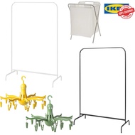 IKEA MULIG CLOTHES RACK PRESSA JALL LAUNDRY BAG