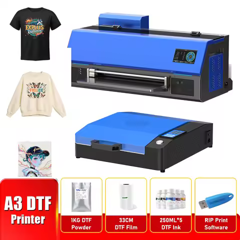 A3 DTF Printer For Epson XP600 A3 dtf printing machines Directly To Film Printer for all fabric text
